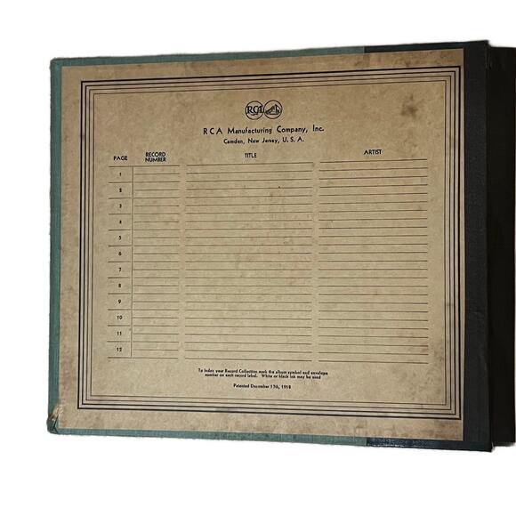 VTG MCM 78 Album Collection 11 Album Collection in Hardback Case - Picture 3 of 3